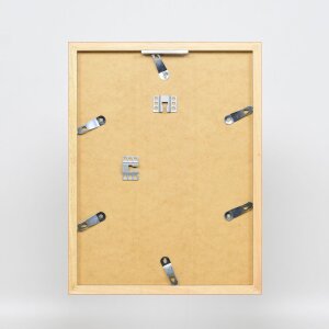 Efecto Marco de madera Cubo superior 20x25 cm naranja cristal acrílico calidad museo