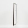 Cubo superior con marco de madera efecto 21x28 cm cristal acrílico platino calidad museo