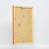 Efecto marco de madera Top Cube 21x29,7 cm naranja cristal acrílico calidad museo