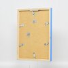 Cubo superior con marco de madera efecto 60x90 cm cristal acrílico azul calidad museo