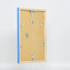 Cubo superior con marco de madera efecto 60x90 cm cristal acrílico azul calidad museo