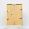 Efecto marco de madera Top Cube 62x93 cm plata cristal acrílico calidad museo