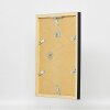 Cubo superior con marco de madera efecto 62x93 cm cristal acrílico negro calidad museo