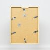 Cubo superior con marco de madera efecto 62x93 cm cristal acrílico negro calidad museo