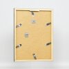 Cubo superior con marco de madera efecto 62x93 cm cristal acrílico negro calidad museo