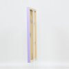 Efecto marco de madera Top Cube 62x93 cm lila cristal acrílico calidad museo