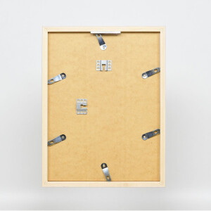 Efecto Marco de madera Cubo superior 61x91,5 cm cristal acrílico lila calidad museo