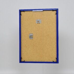 Efecto marco de plástico Art azul 15x20 cm cristal de museo