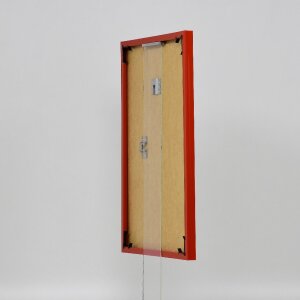 Marco de plástico efecto Art rojo 18x32 cm cristal de museo