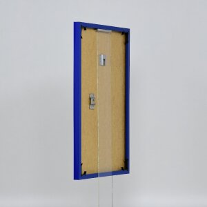 Marco de plástico efecto Art azul 18x32 cm cristal de museo