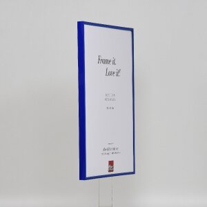 Marco de plástico efecto Art azul 18x32 cm cristal de museo