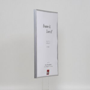 Efecto marco de plástico Art silver 20x28 cm cristal de museo