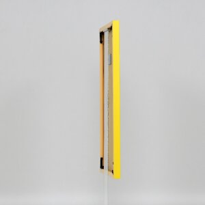Marco de plástico efecto Art amarillo 20x28 cm cristal de museo