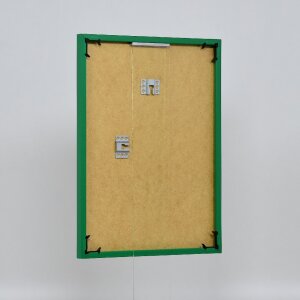 Marco de plástico efecto Art verde 20x28 cm cristal de museo