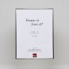 Efecto marco de plástico Art platinum 20x28 cm cristal de museo