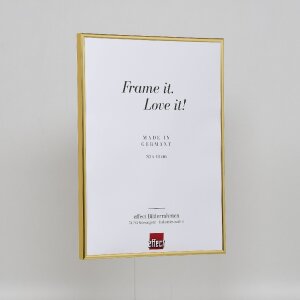 Efecto marco de plástico Art gold 27x48 cm cristal de museo