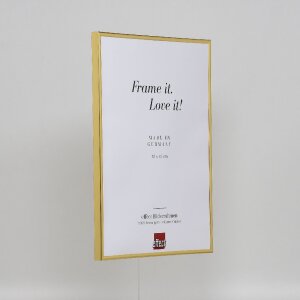 Efecto marco de plástico Art gold 27x48 cm cristal de museo