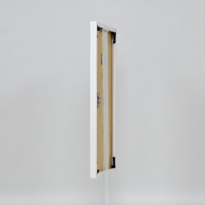 Marco de plástico efecto Art blanco 35x100 cm cristal de museo