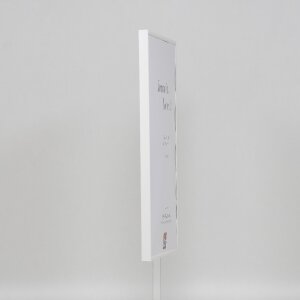Marco de plástico efecto Art blanco 35x100 cm cristal de museo