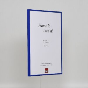 Marco de plástico efecto Art azul 35x100 cm cristal de museo