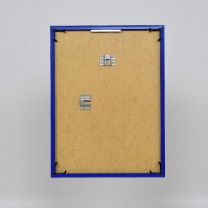 Marco de plástico efecto Art azul 40x40 cm cristal de museo