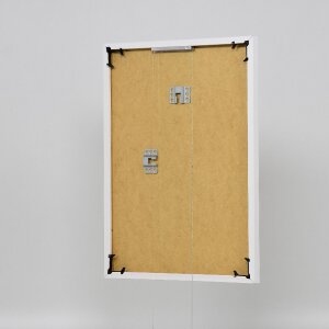 Efecto marco de plástico Art blanco 50x75 cm cristal de museo
