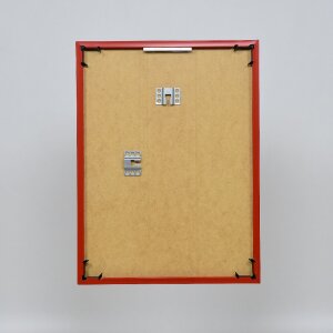 Efecto marco de plástico Art rojo 60x60 cm cristal de museo