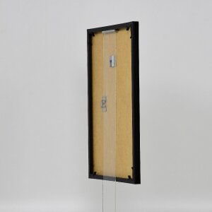 Efecto marco de plástico Art negro 60x80 cm cristal de museo