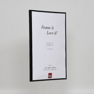Efecto marco de plástico Art negro 60x80 cm cristal de museo