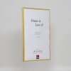 Marco de plástico efecto Art gold 59,4x84,1 cm cristal de museo