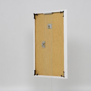 Marco de plástico efecto Art blanco 59,4x84,1 cm cristal de museo