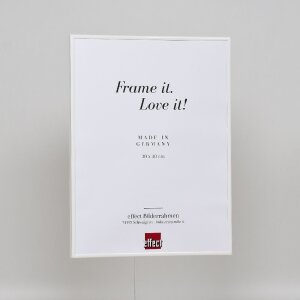 Marco de plástico efecto Art blanco 59,4x84,1 cm cristal de museo