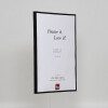 Efecto marco de plástico Art negro 60x90 cm cristal de museo
