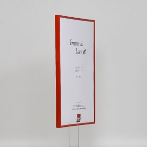 Efecto marco de plástico Art rojo 60x90 cm cristal de museo