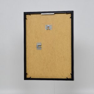 Efecto marco de plástico Art antracita 62x93 cm cristal de museo