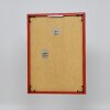 Marco de plástico efecto Art rojo 10,5x14,8 cm cristal de museo