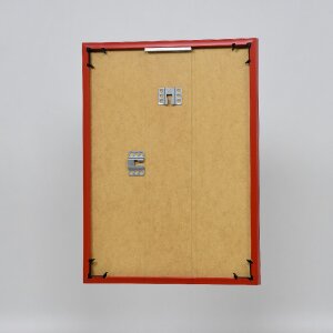 Marco de plástico efecto Art rojo 30,5x91,5 cm cristal de museo