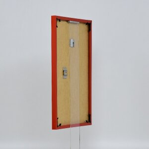 Marco de plástico efecto Art rojo 30,5x91,5 cm cristal de museo