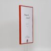 Marco de plástico efecto Art rojo 30,5x91,5 cm cristal de museo