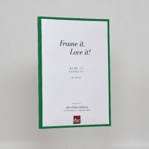 Marco de plástico efecto Art verde 30,5x91,5 cm cristal de museo