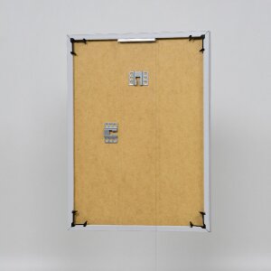 Efecto marco de plástico Art silver 61x91,5 cm cristal de museo