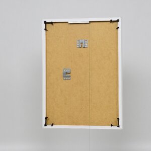 Marco de plástico efecto Art blanco 61x91,5 cm cristal de museo