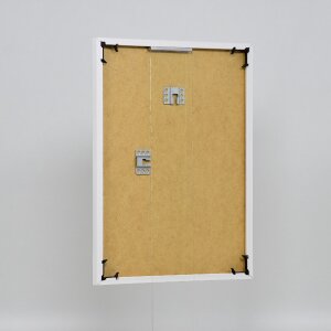 Marco de plástico efecto Art blanco 61x91,5 cm cristal de museo