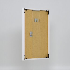 Marco de plástico efecto Art blanco 61x91,5 cm cristal de museo