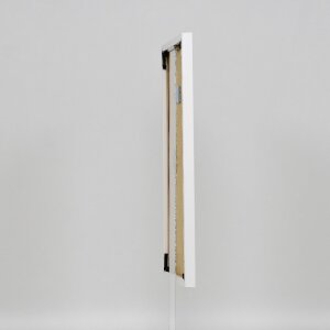 Marco de plástico efecto Art blanco 61x91,5 cm cristal de museo
