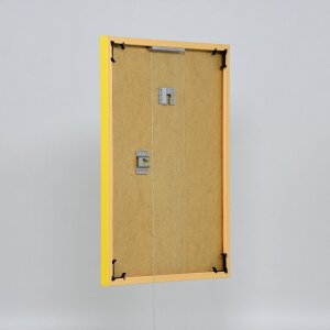 Marco de plástico efecto Art amarillo 61x91,5 cm cristal de museo