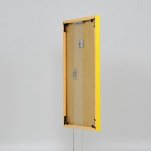 Marco de plástico efecto Art amarillo 61x91,5 cm cristal de museo