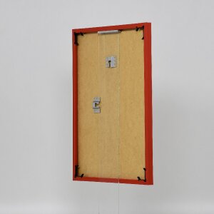 Marco de plástico efecto Art rojo 61x91,5 cm cristal de museo