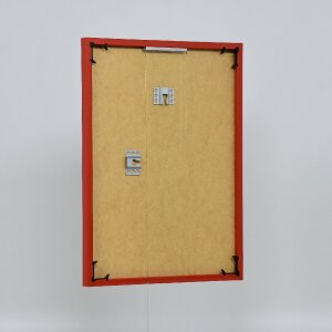 Marco de plástico efecto Art rojo 61x91,5 cm cristal de museo