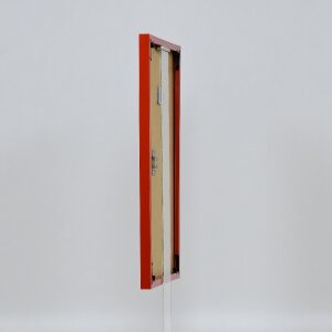 Marco de plástico efecto Art rojo 61x91,5 cm cristal de museo